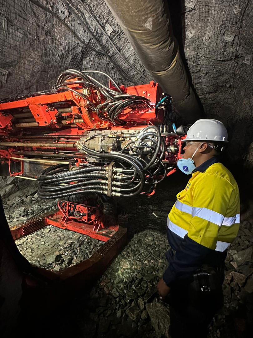 Bluestone field operations and industrial work environment